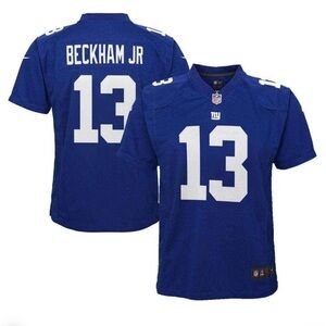 EUC NFL New York Giants Game Day Jersey #13 Beckham Jr
